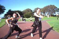 Random girls posing