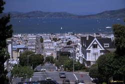 City by the sea. Marina District from PacHeights
