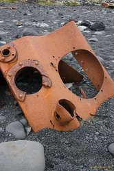 Giant robot face