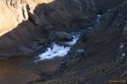 Dam remnants