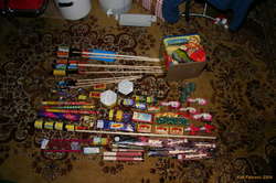 lots of fireworks