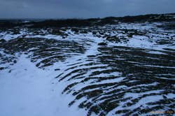 Ropey flow lava
