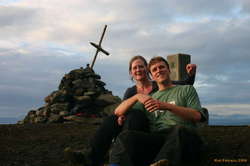 Eva and I on top