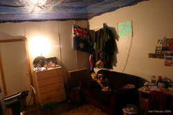 Back corner