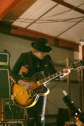 Krummi playing
