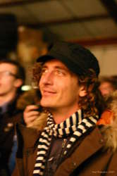 Lee enjoys the show

