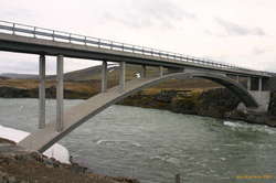 The new bridge next to it
