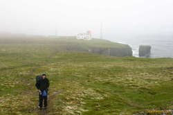 Wolfgang, leaving Hornbjargsvíti
