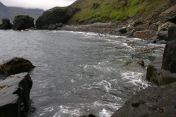 The Bolungarvík obstacle.  Tide's still a bit high