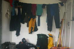 Trying to dry some stuff out
