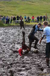 Taking a fall

