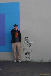 Wolfgang and a nice stencil
