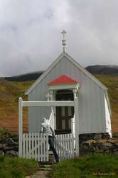 Knappstaðirkirkja, oldest wooden church in Iceland
