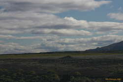Clouds and sandplains north of Hekla
