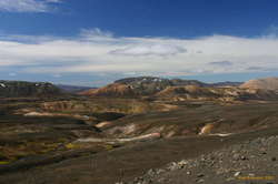 The view south west from Hrafntinnusker
