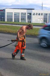 A heavy load

