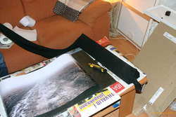 Karl and Rakel's framing studio
