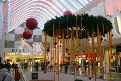 Decorations at Smáralind
