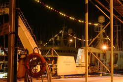Boats at home for Christmas
