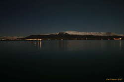 Esja rests at night