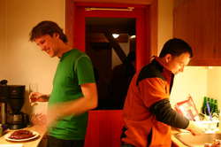 Men with meat