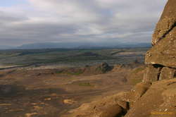 Looking north from Helgafell
