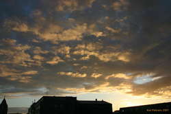 Sunlit clouds
