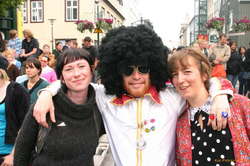 Rakel, Jón and Nicky
