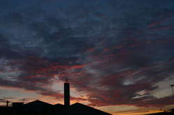 Some sunset clouds from my verandah
