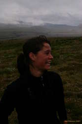 Ellen laughs at our interest in her forgetmenot
