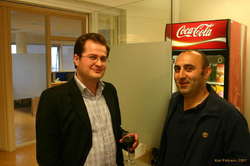Mr Scrum and Kakhaber

