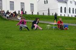 Picnic dancing
