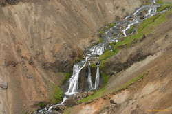 Warm waterfall
