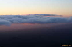 Colour above and below the clouds
