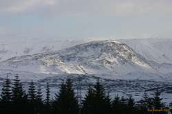 View from Vífellstaðirhlið
