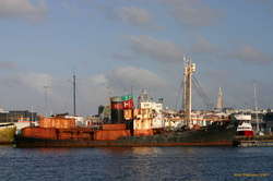 Dirty rusty old whalers
