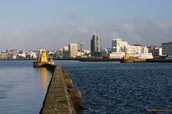Chop on the wrong side of the sea wall
