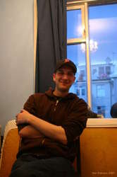 Wolfgang late one night
