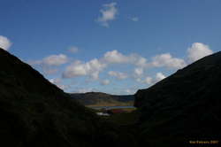 The view out from Hrossafoss
