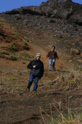 Running downhill
