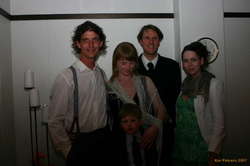 The wedding party.