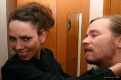 Íris and Dóri.