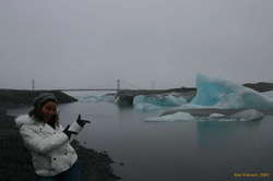 Ang at Jökulsárlón
