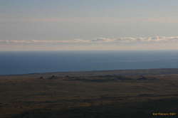 The empty south west view
