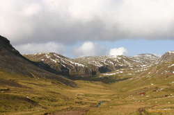 Snow in the valley
