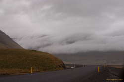 A shiny new road leading into old dark mist
