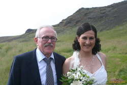 The father and the bride
