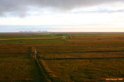 Looking towards Vestmannaeyjar from near Paradisahellir
