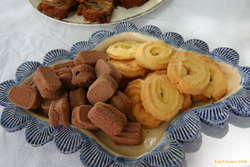 Loftkökur (air biscuits) and Vanilla Rings
