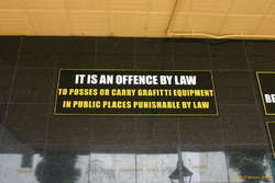 Brisbane is sadly rather clean, (also illiterate)
